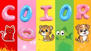 Learn Colors for Kids | Fun Color Names with Objects & Animation | Tiny Learners' Time
