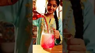 Refreshing Rooh Afza Sharbat 🌸 | Summer Drink Vibes