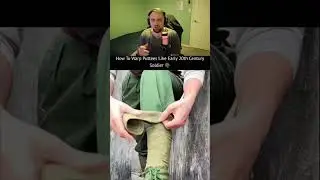 How To Wrap Puttees Like Early 20th Century Warzone Soldiers! 😳🤯 #shorts