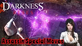 Darkness Rises : (not) All Assassin Special Moves [MOBILE GAMES]