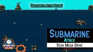 Submarine Attack &ndash; Mega Drive Classic (2025) | Gameplay & Commentary on MiSTer FPGA