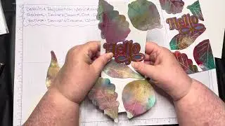 Lindys Magicals Fall Leaves Card