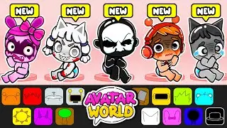 Kembar Lima Sprunki Terpisah Sejak Lahir! Cerita Sedih Bayi Sprunki Incredibox Di Avatar World