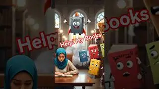 Help! My Books Are ALIVE & Causing Chaos! 🤯 (Crazy Library Short)