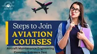 Steps to Join Aviation Courses- AME CET #AMECET #amecet2025 #aviation