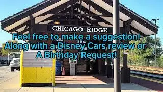 Экскурсия по автозаправочной станции Chicago Ridge Metra Southwest
