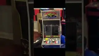 Assembling Big Blue Street Fighter Champion Edition! The BEST Arcade1Up ever Released! #shorts