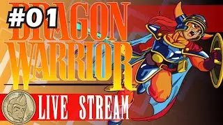 SuperDerek Streams! Let's Play Dragon Warrior #01