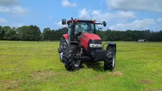 Case IH Maxxum 125 4WD Farm Tractor, 125 HP, Enclosed Cab