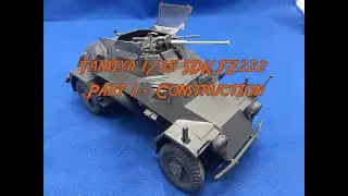Tamiya 1/35 Sd.Kfz 222 Part 1 build