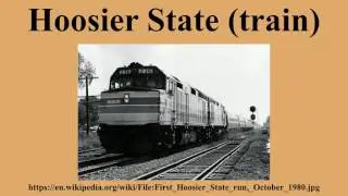 Hoosier State (train)