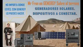 GENERADOR SOLAR GENERGY, UTILIZACIÓN CON DISTINTOS DISPOSITIVO