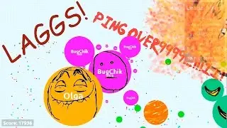 ЭПИЧНЫЕ ЛАГИ В АГАРИО | Agar.io EPIC LAGGS EVER