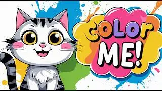 Color Cute Animals 🐶🎨 | Fun Coloring for Kids