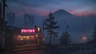 Nostalgic Tokyo Caf&eacute; 🌧️ Rain Lofi for Focus & Relax