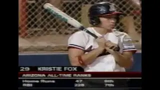 Kristie Fox Walkoff-2007 College World Series (Arizona Wildcats). Taryne Mowatt wins.