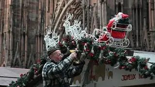 Stra&szlig;burger Weihnachtsmarkt als Festung | AFP