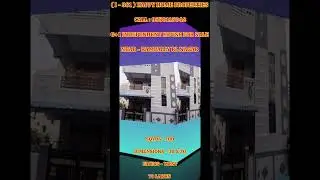 G+1 INDEPENDENT HOUSE FOR SALE  II NEAR RAMPALLY II ( I - 381 ) || CALL 95501 15042