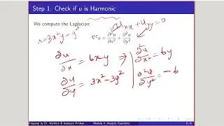 Harmonic Conjugate using Milne Thomson Method | Advance calculus & Complex Analysis