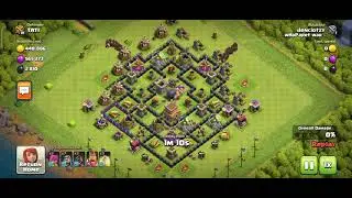 TH 7 mass hogs attack #coc #hogsattack