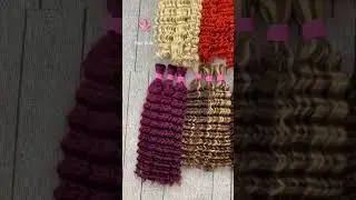 Bulk hair for braiding #bulkhair #braids #braid #braidstyles #braidedhairstyles #colorhair #fyp