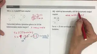 BÖLME İŞLEMİ -2 (Soru Çözümü)