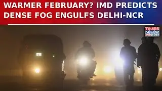 Delhi Weather Updates: Dense Fog Engulfs National Capital, Zero Visibility In Ghaziabad | Watch