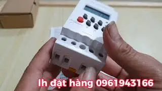 Hẹn giờ tự động bật tắt máy bơm đèn đường đa năng cực tiện siêu bền.
