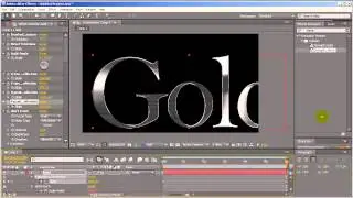 After Effects project - Gold & Silver Presets
