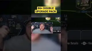 WE OPENED THE NEW 86+ DOUBLE UPGRADE PACK #shorts