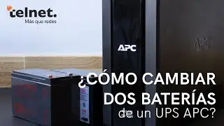 [TUTORIAL] ¿Cómo cambiar dos baterías de un UPS APC?