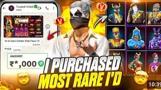 I purchase ID in online free fire 🤗 . Real or scam 💀 #idseller 