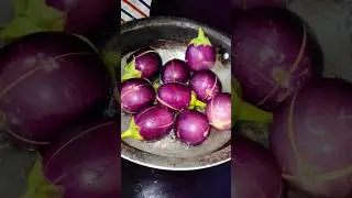 బ్యాచిలర్ మాస్ మహారాజ్ గుత్తి వంకాయ ఫ్రై#ghuthivankaya#cooking#brinjal#fry#shortsfeed#vlogs#food