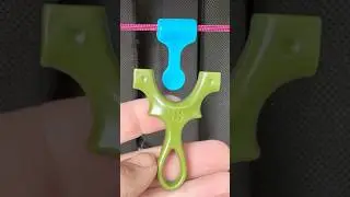 Shooting the Smallest Target with the Smallest Slingshot #slingshot #subscribe #shorts
