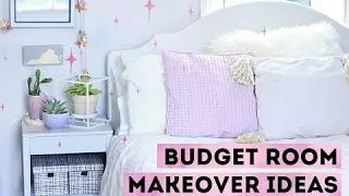 How To Decorate on A Budget | 10 Cheap Room Makeover Ideas