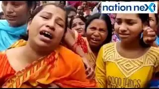 Bihar के बहेटा में शहीद Sunil Kumar की पत्नी और बेटी ने उन्हें रोते हुए किया salute