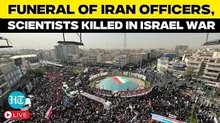 Iran LIVE: Funeral Of IRGC Military Officers, Nuclear Scientists Killed In 12-Day Israel War| IRGC