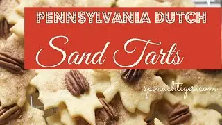 Pennsylvania Dutch Sand Tarts