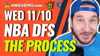 Daily Fantasy Basketball Lineups 11/10/21 | The Process Show