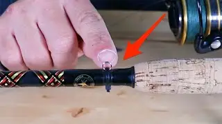 DIY FISHING ROD HACK: How To Add Your Own Hook Keeper
