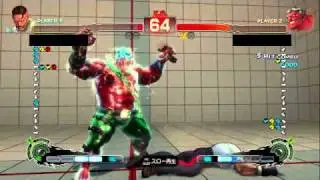 [SSF4] Hakan ローリングサンダーダイブ