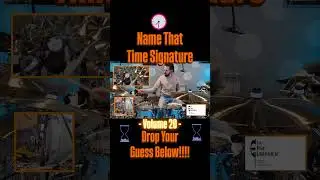 Name That Time Signature! Vol 20 #drums#drumming #drummer #timesignature #musicchallenge #drumgroove