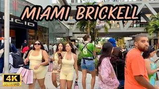 Brickell Before Sunset 🌇 River Views, Glass Towers & Miami Energy