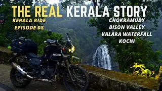 Surprising beauty of VALARA WATERFALL 😍 |  Bison Valley to Kochi | Kerala Ride Ep8