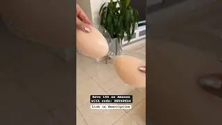 Backless strapless silicone bra that stays!