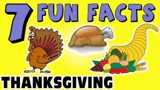 7 FUN FACTS ABOUT THANKSGIVING! FACTS FOR KIDS! Turkey! Pilgrims! Learning Colors! Funny Sock Puppet