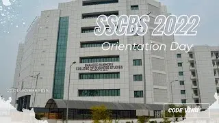 SSCBS Orientation Day - 2022 - First Year Welcome ❤️ Mini Vlog