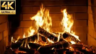 Fireplace 4K ( NO ADS )  🔥 Crackling Fireplace 1H