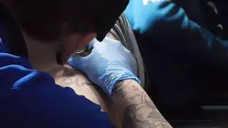 Thigh tattoo cover up part 1