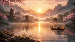 Silent Dawn | Instrumental Bamboo Flute & Dan Tranh | Relaxing – Meditation – Ancient Chill